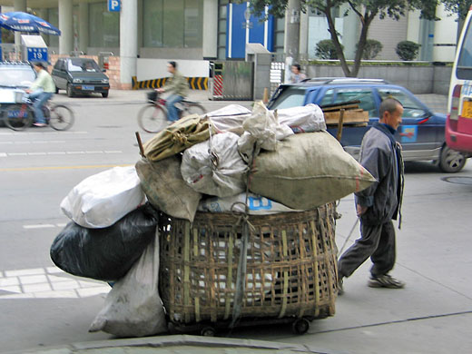 Nanjing Street Person 2005
