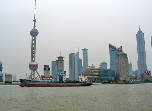 Pudong Skyline 2005