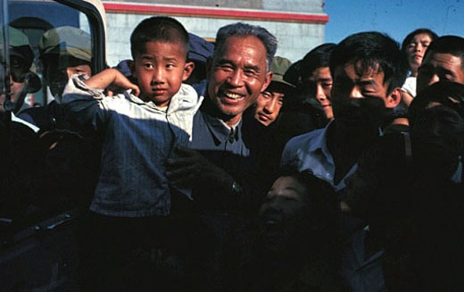 Crowds at Baotou 1979