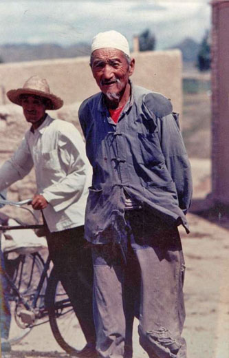 Old Chinese Man in Inner Mongolia 1979