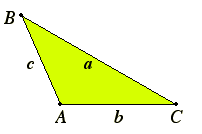 Oblique triangle